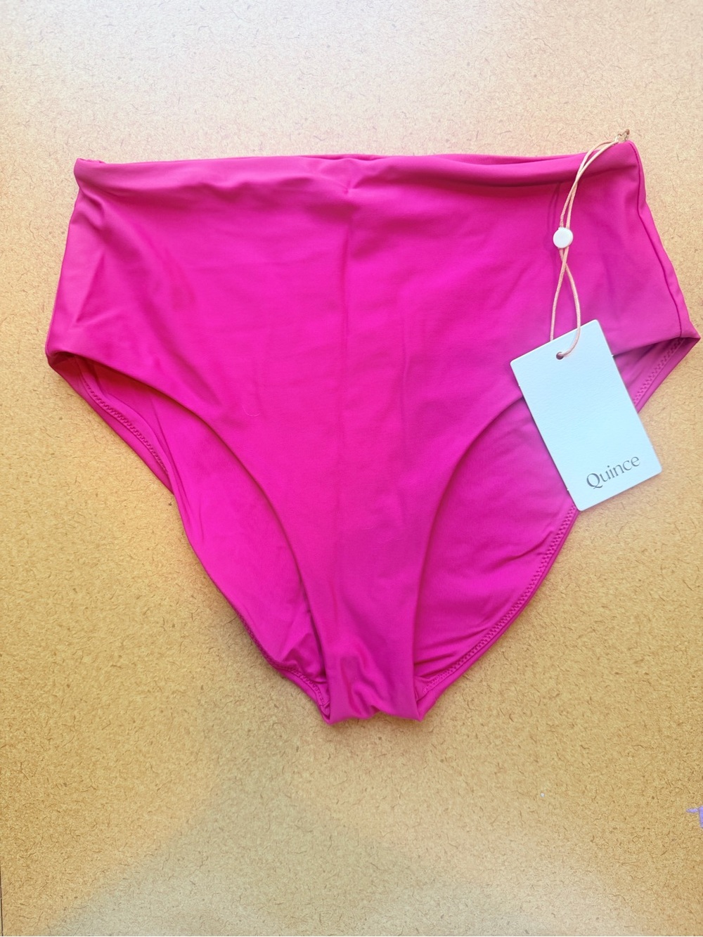 Quince Italian High-Rise Bikini Bottom